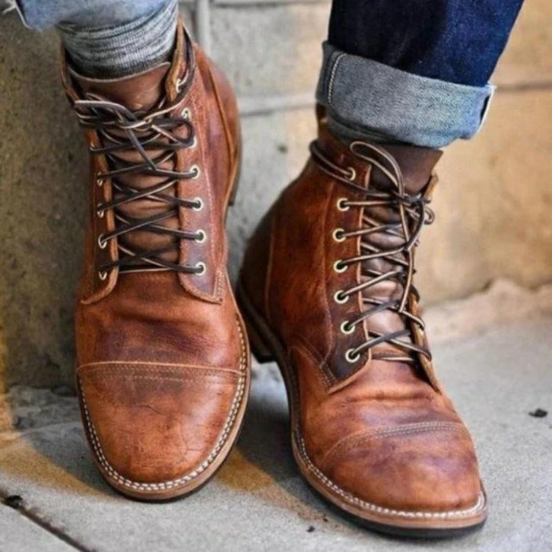 Vintage Boots - Sturdy and Elegant for Men