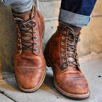 Vintage Boots - Sturdy and Elegant for Men