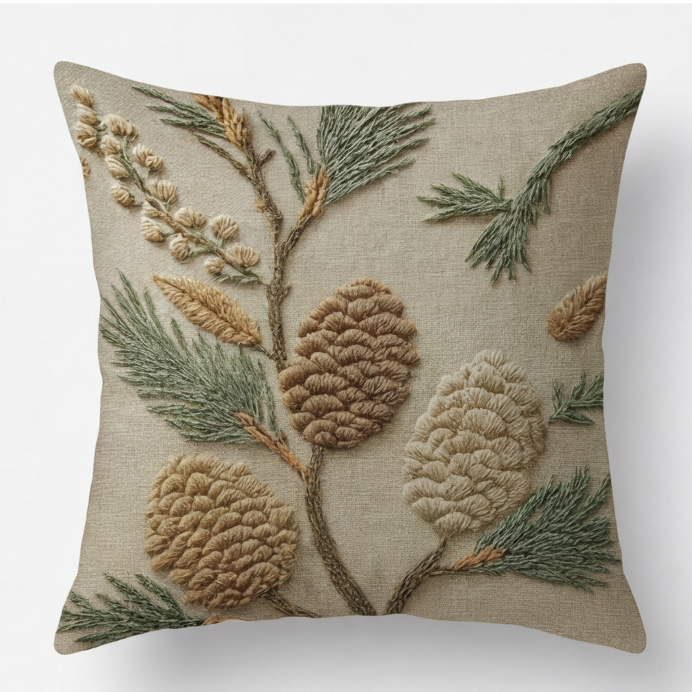 Vintage Botanical Pillow Covers
