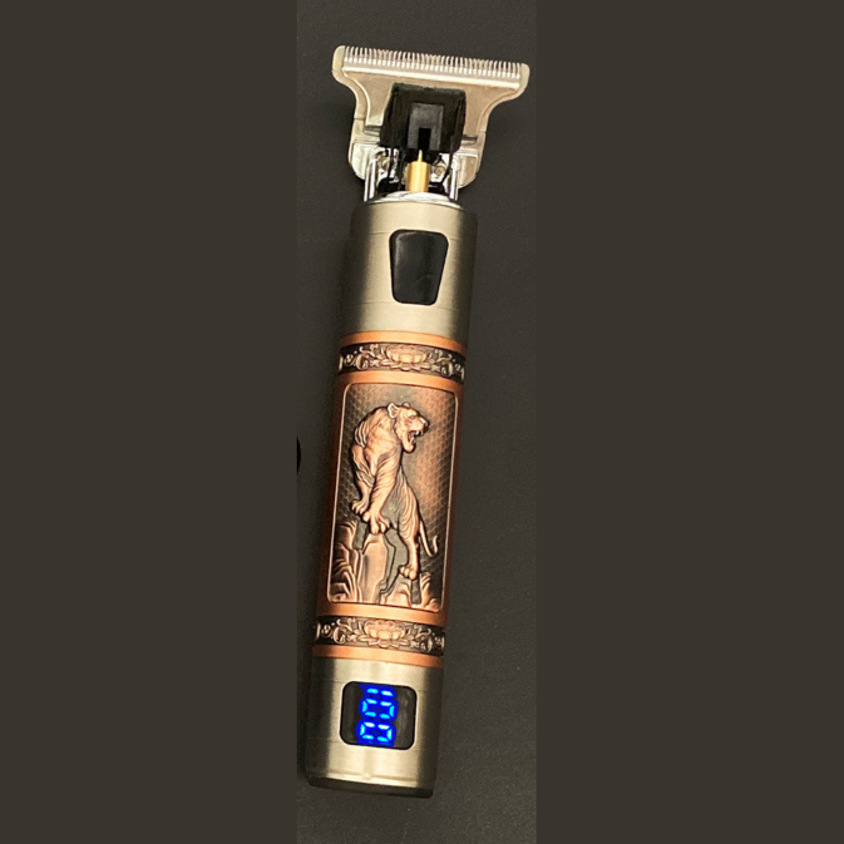 Vintage Skull Hair Trimmer - Rechargeable Incl. Guide Combs