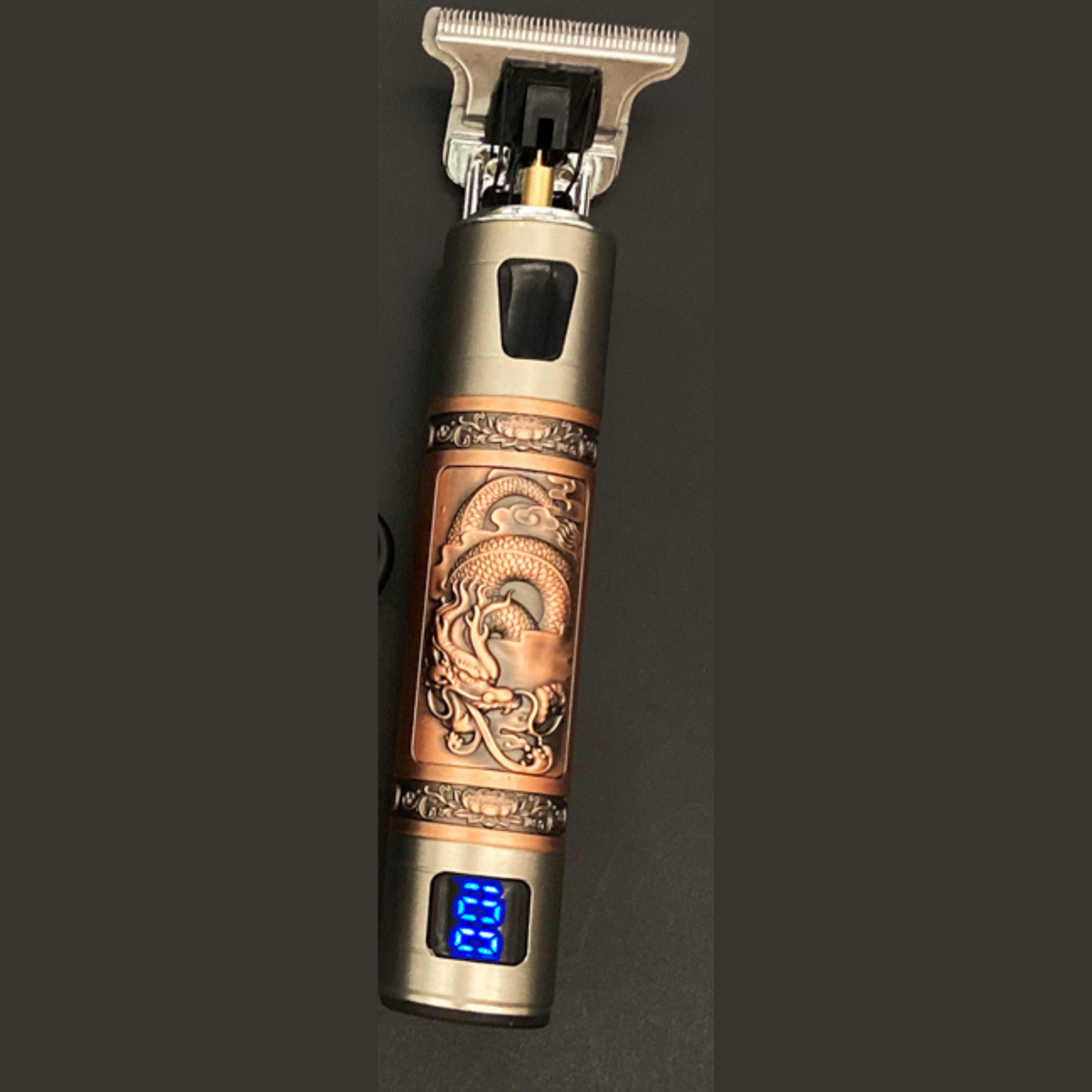 Vintage Skull Hair Trimmer - Rechargeable Incl. Guide Combs