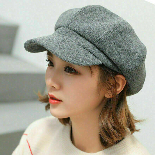 Vintage-Style Cap for Winter Comfort