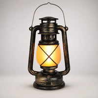 Vintage-Style Rechargeable Flame-Effect Lantern