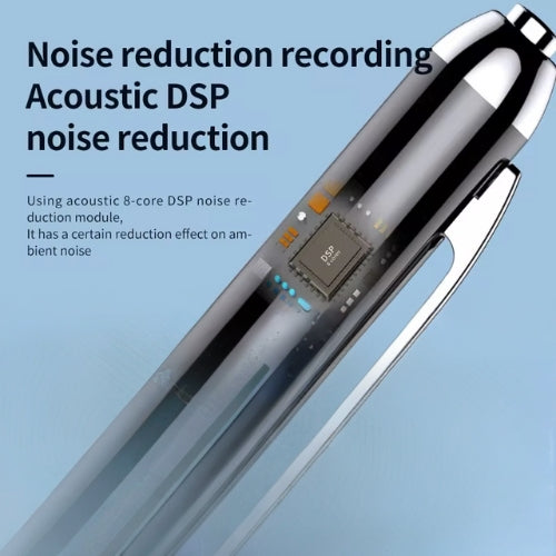 Voice-Activated Recording Pen - Discreet Audio Recorder for Covert Surveillance