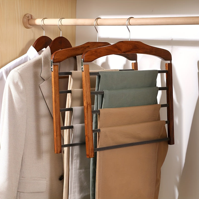 Walnut Wood Multi-Bar Hanger