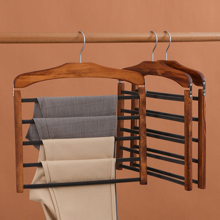 Walnut Wood Multi-Bar Hanger