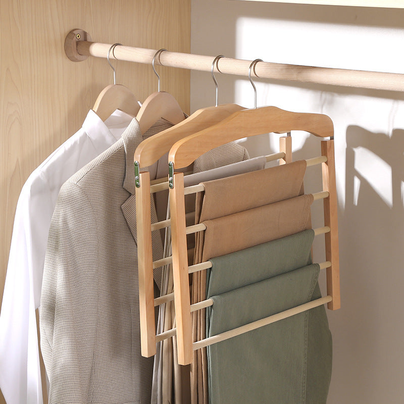 Walnut Wood Multi-Bar Hanger