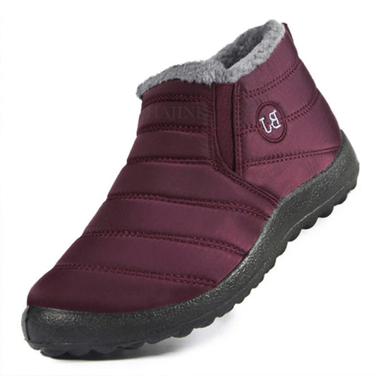 Warm and Dry Slip-On Snow Boots