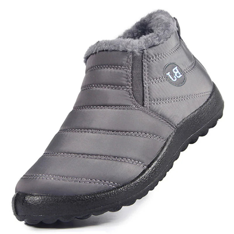 Warm and Dry Slip-On Snow Boots