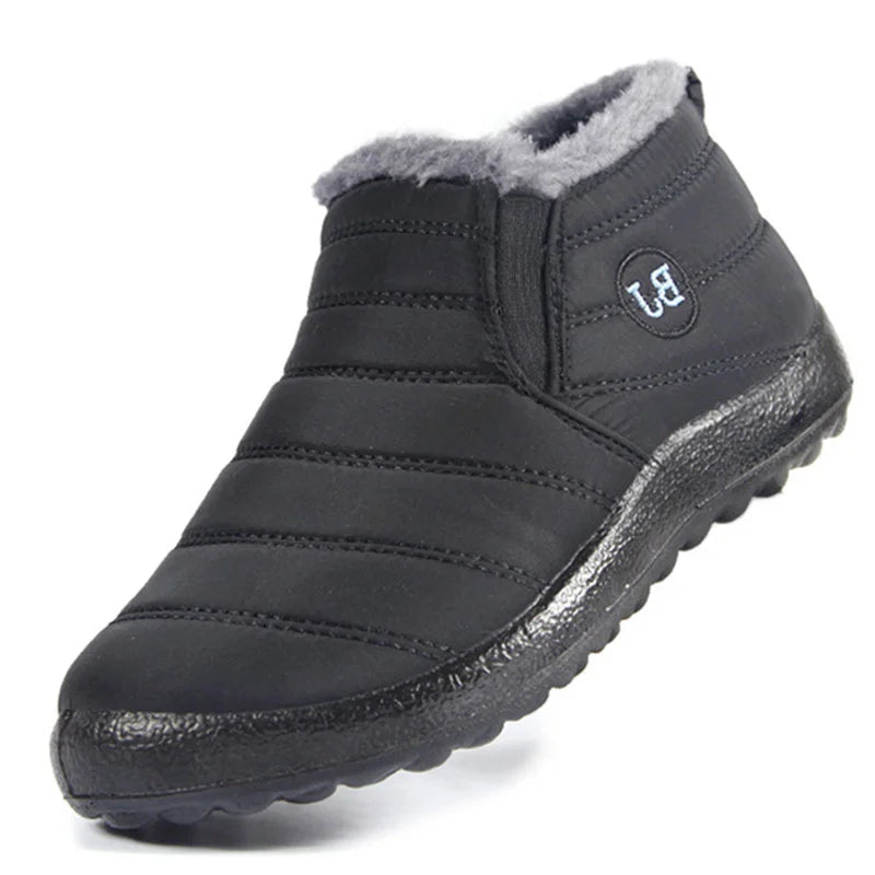 Warm and Dry Slip-On Snow Boots