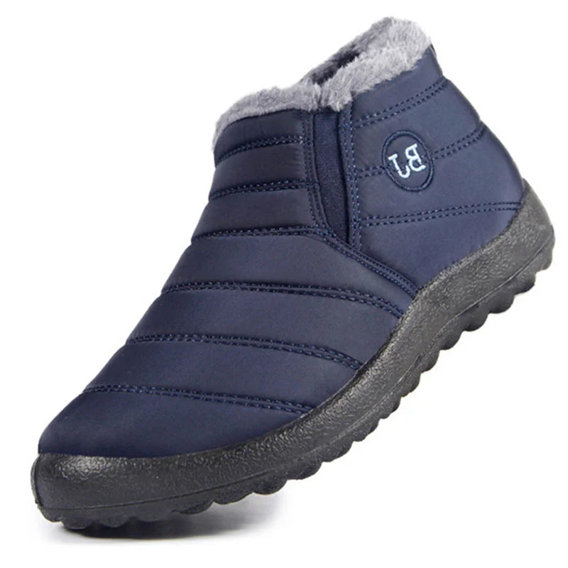 Warm and Dry Slip-On Snow Boots