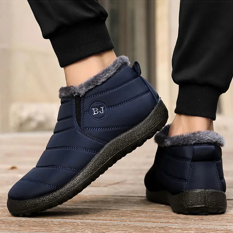 Warm and Dry Slip-On Snow Boots