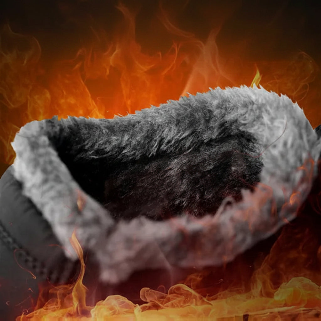 Warm and Dry Slip-On Snow Boots