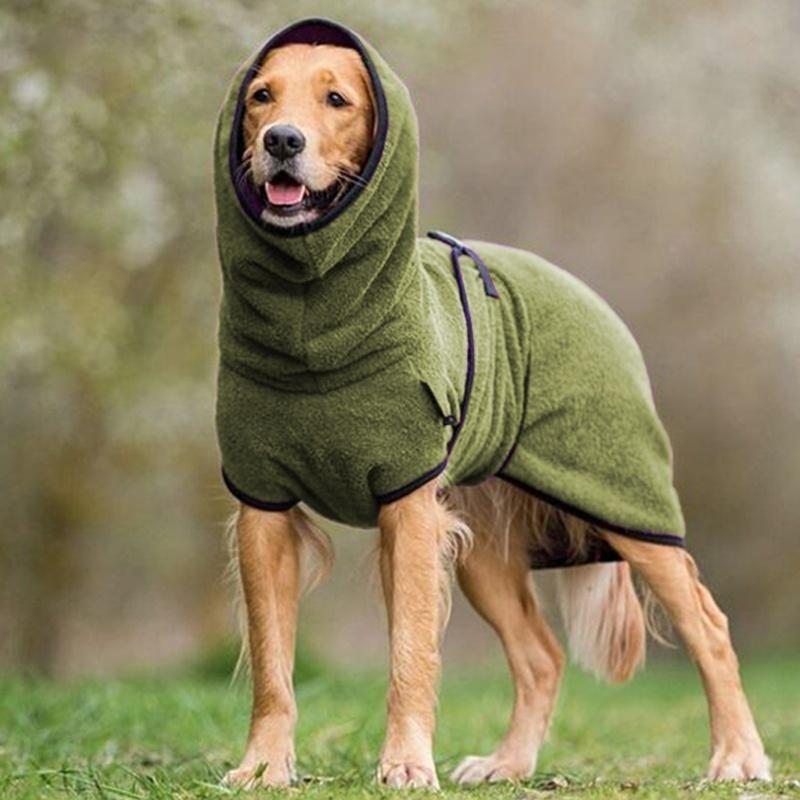 Warm Dog Coat with Adjustable Buckle