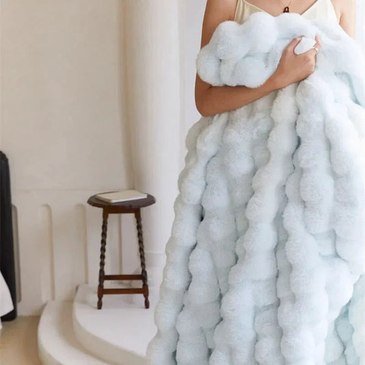 Warm Elegance Sofa Throw Blanket