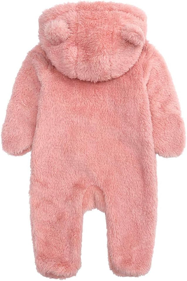 Warm Hooded Baby Romper