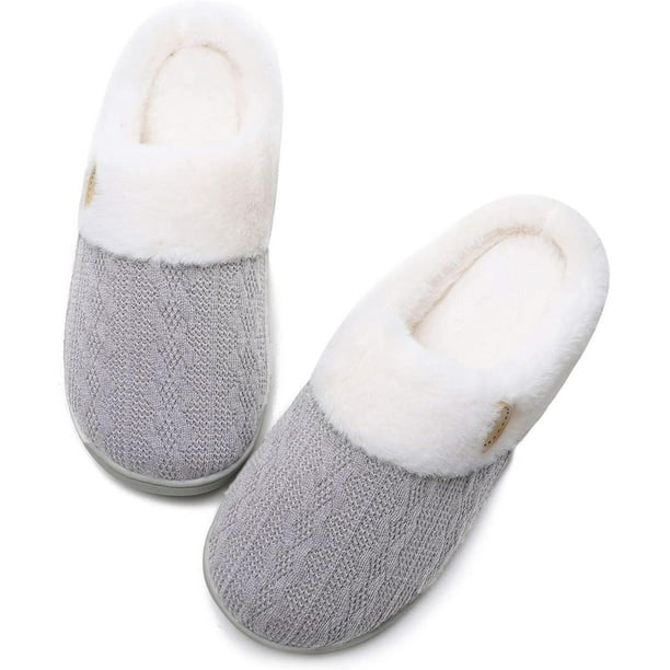 Warm Indoor Slippers with Non-Slip Sole
