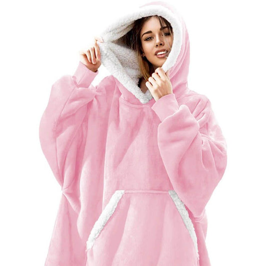 Warm Winter Hoodie Blanket