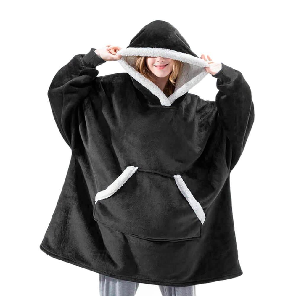 Warm Winter Hoodie Blanket