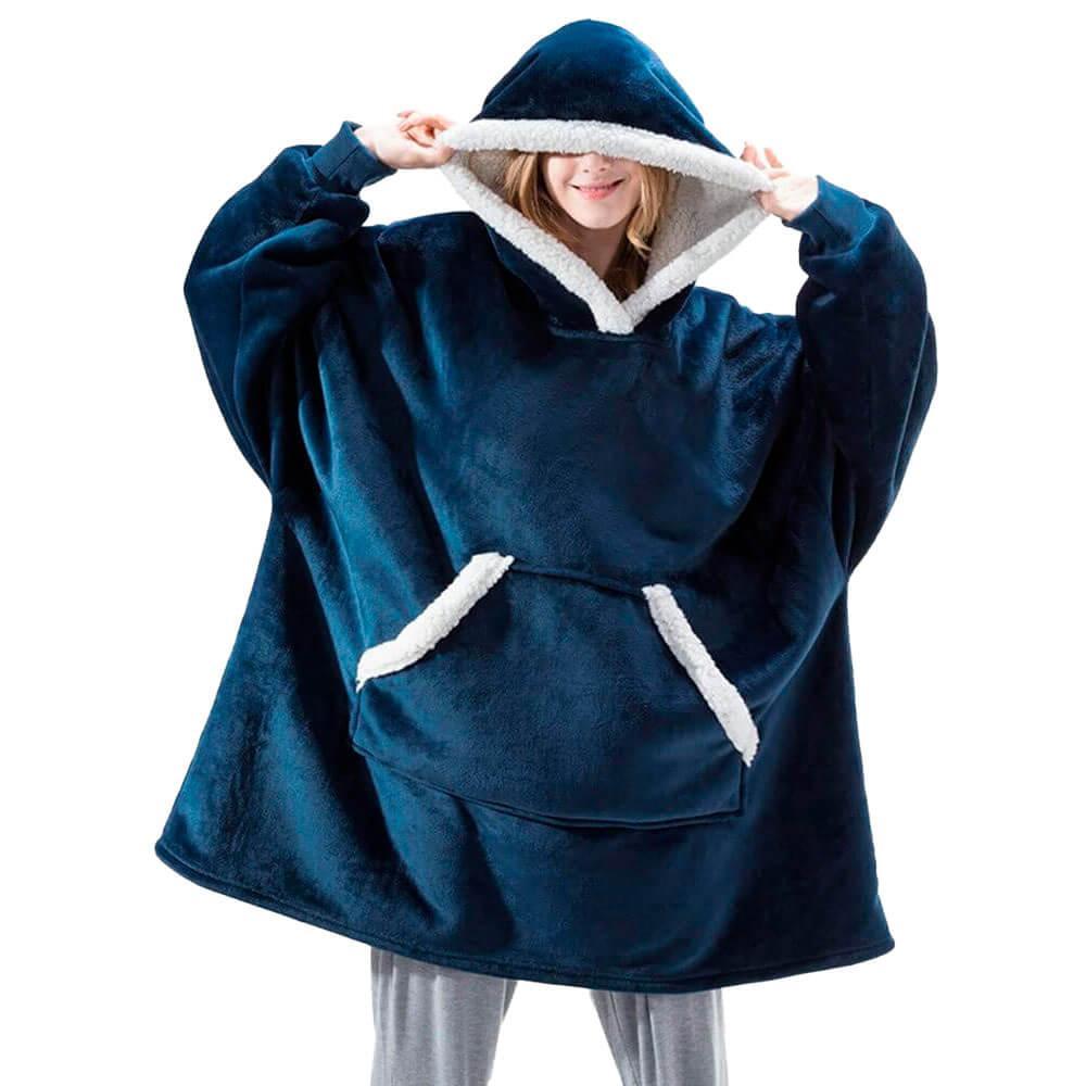 Warm Winter Hoodie Blanket