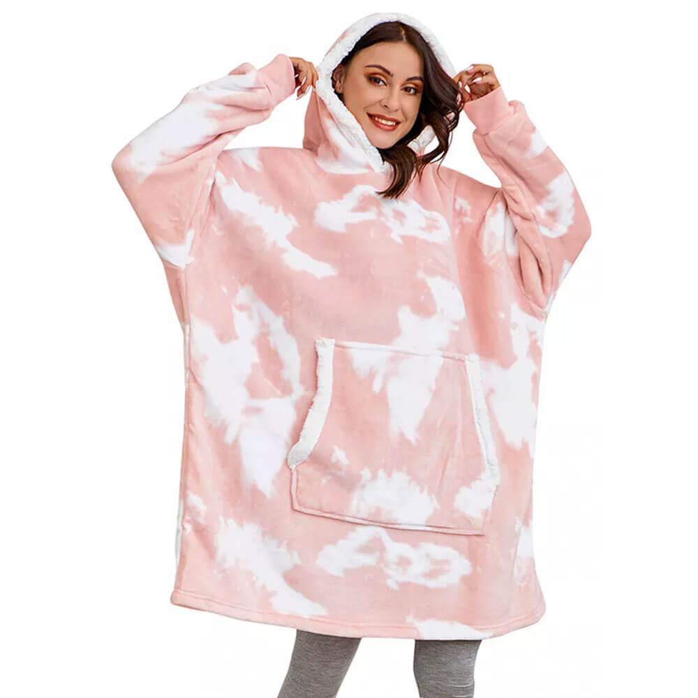 Warm Winter Hoodie Blanket