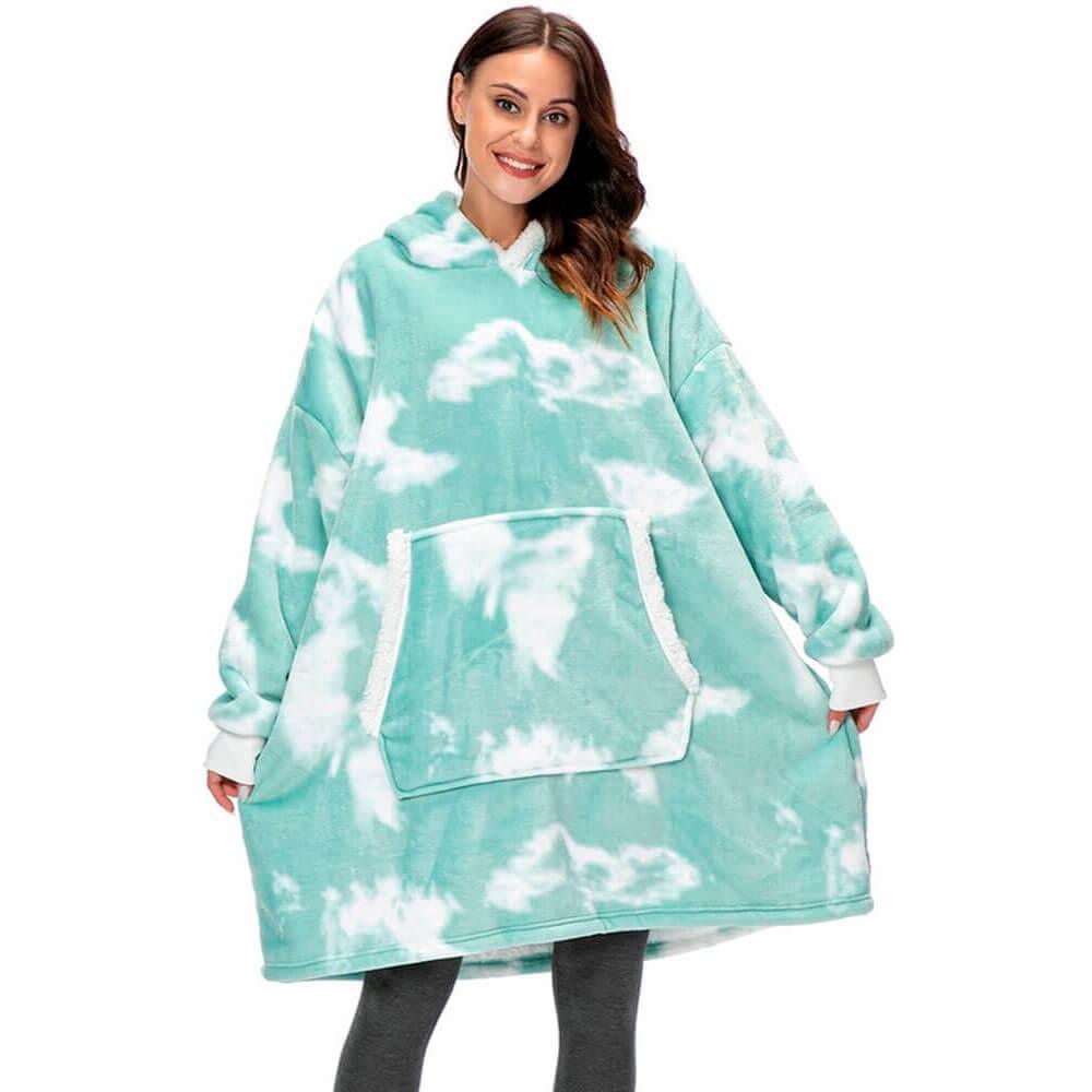Warm Winter Hoodie Blanket