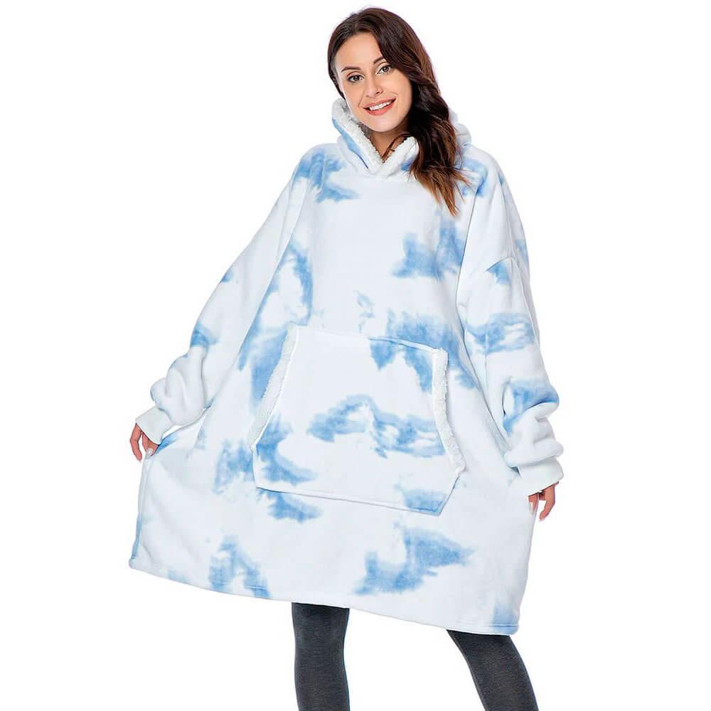 Warm Winter Hoodie Blanket