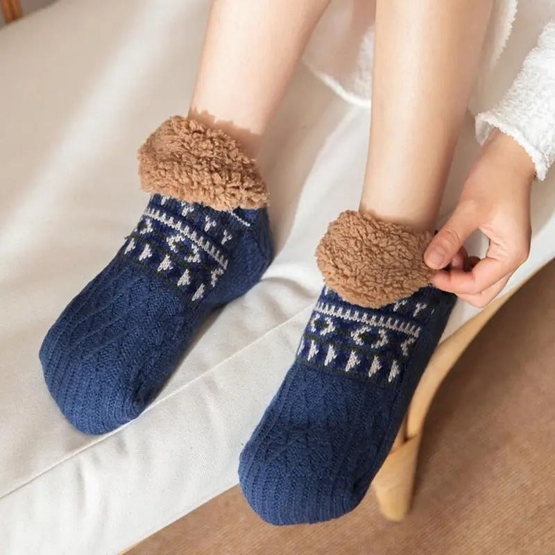 Warm Winter Non-Slip Slipper Socks