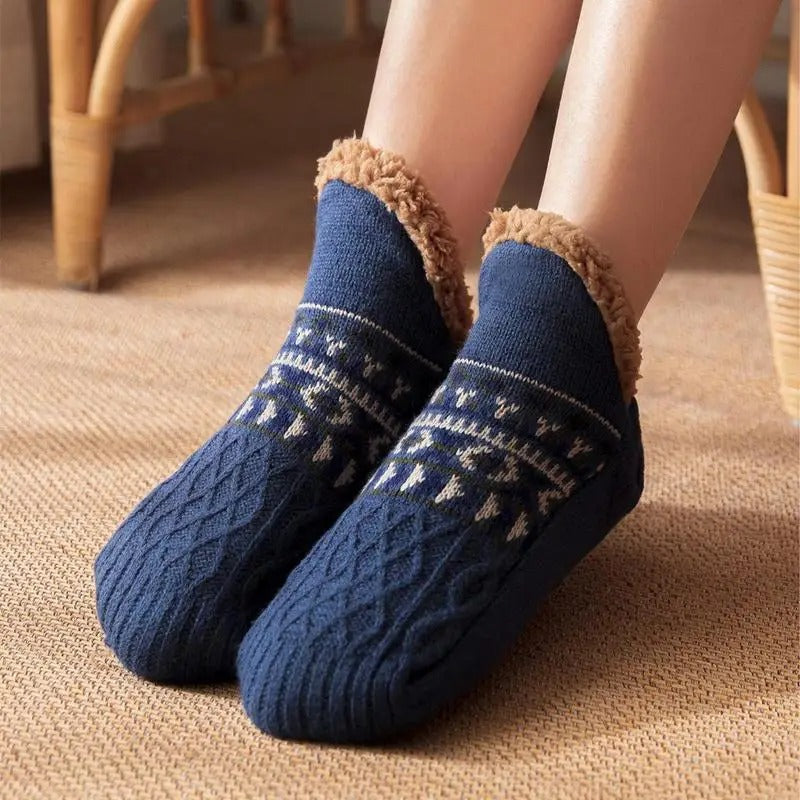 Warm Winter Non-Slip Slipper Socks