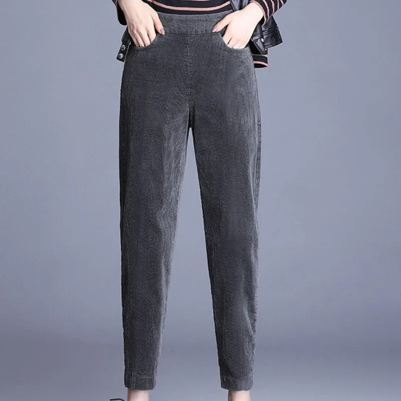 Warm Women's Corduroy Trousers