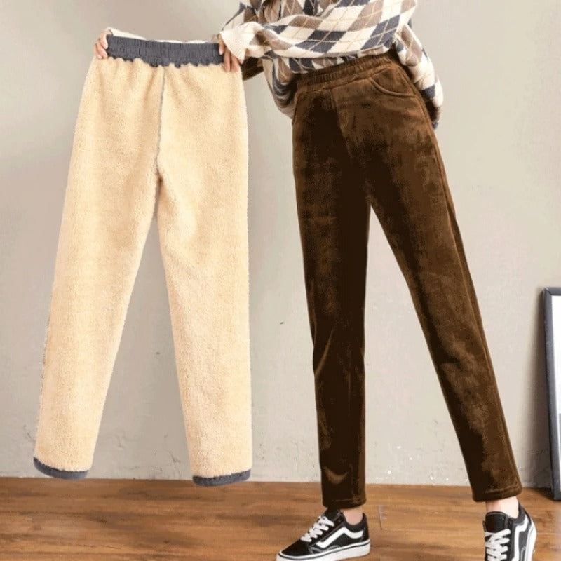Warm Women's Corduroy Trousers