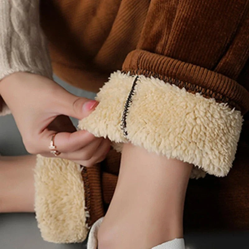 Warm Women's Corduroy Trousers