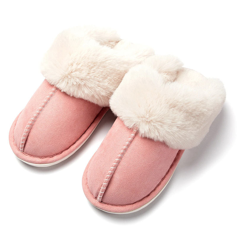 Warmly Lined Slippers with Soft Lining and Non-Slip Sole