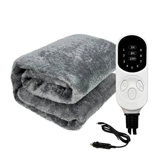 Washable 12V Heated Blanket for SUV and Truck