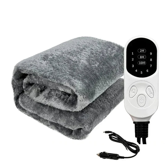 Washable 12V Heated Blanket for SUVs and Trucks
