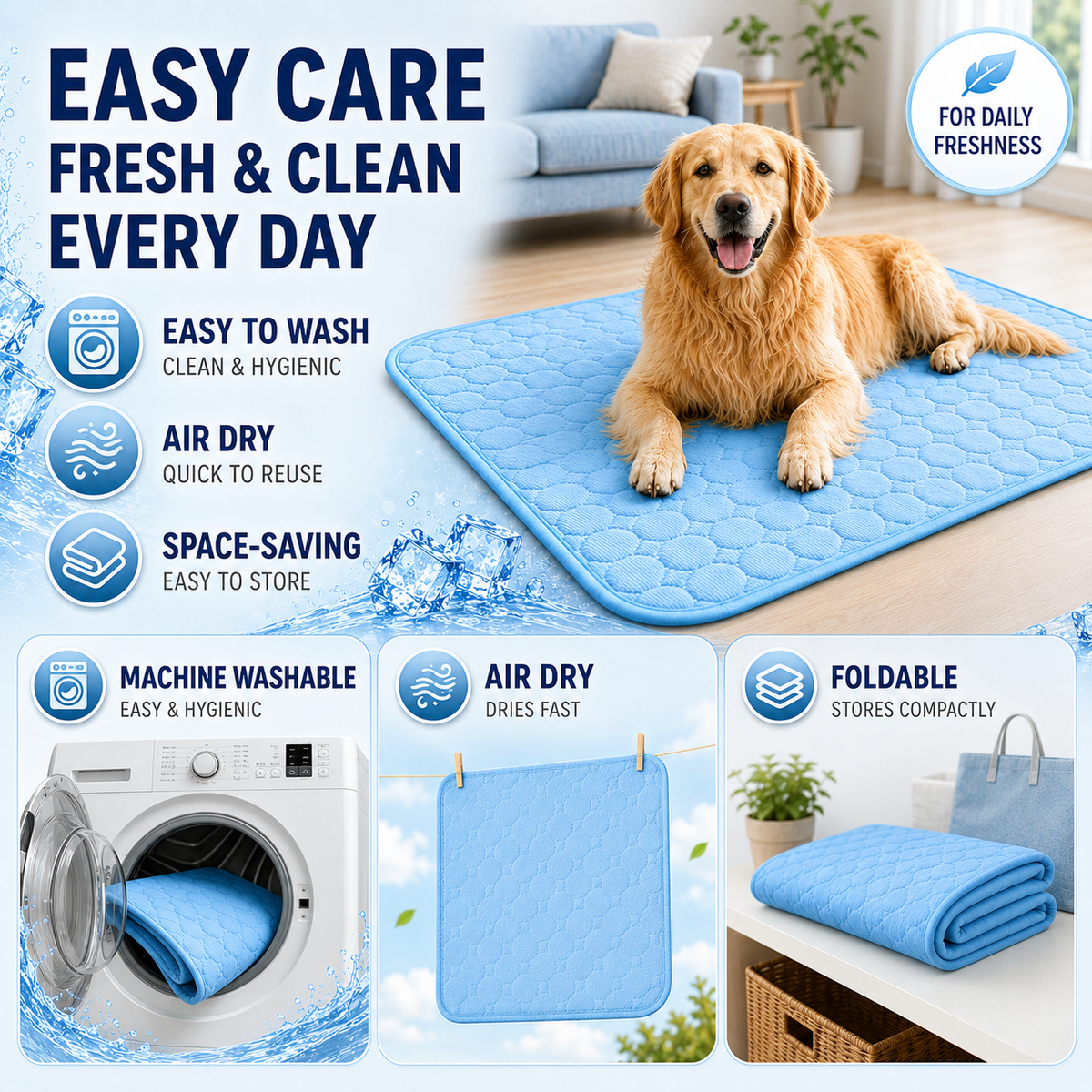 Washable Cooling Mat for Pets