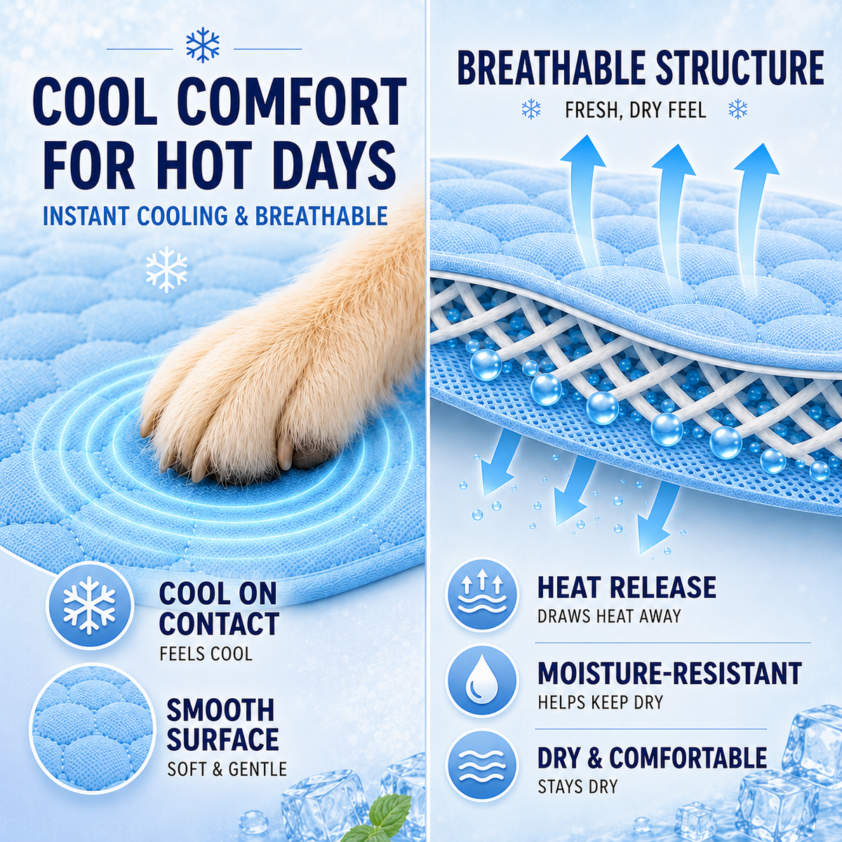 Washable Cooling Mat for Pets