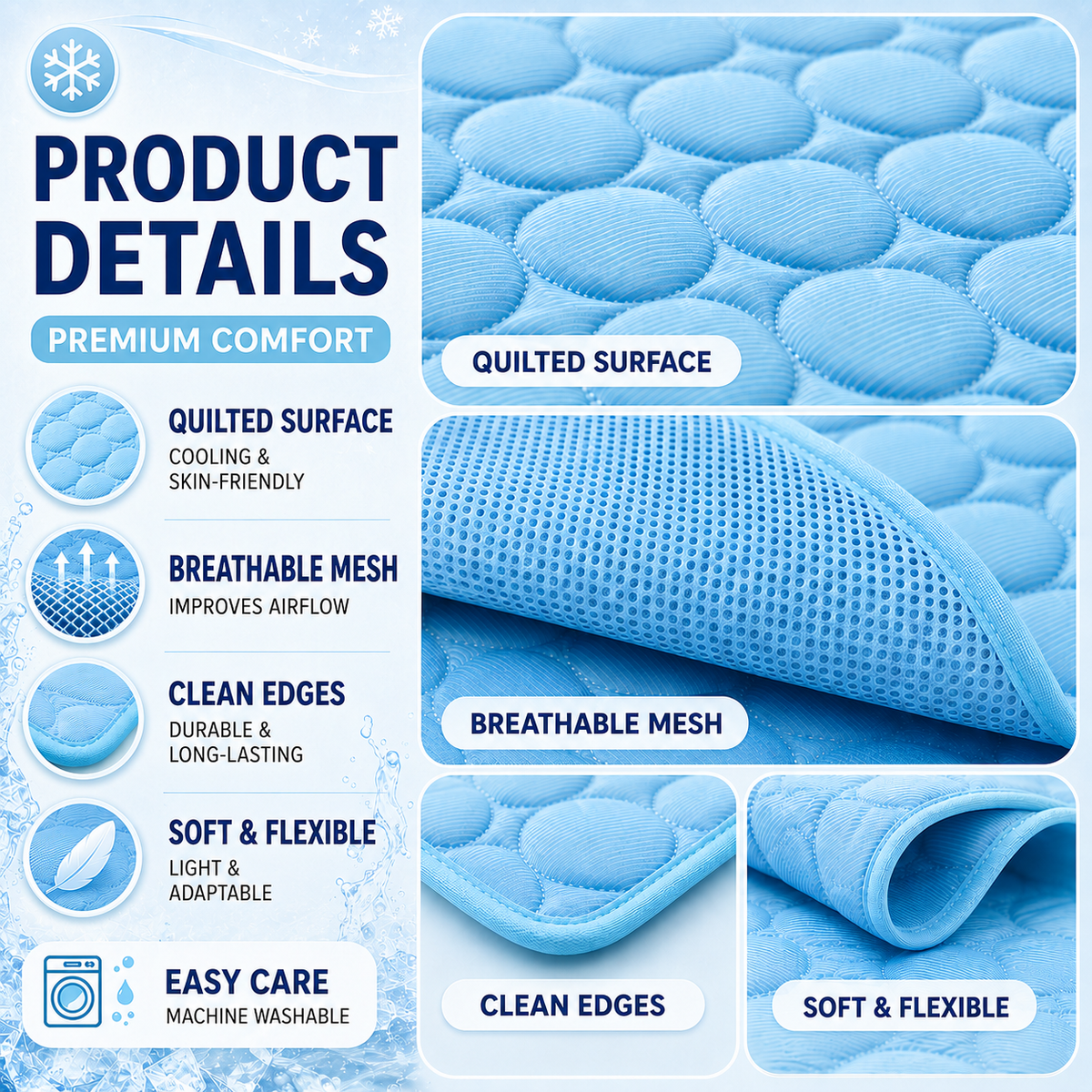 Washable Cooling Mat for Pets