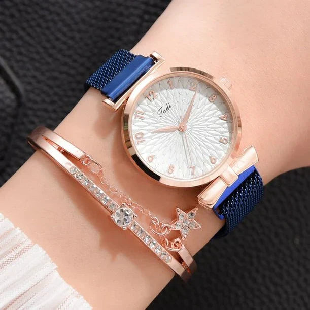 Watch with Magnetic Band