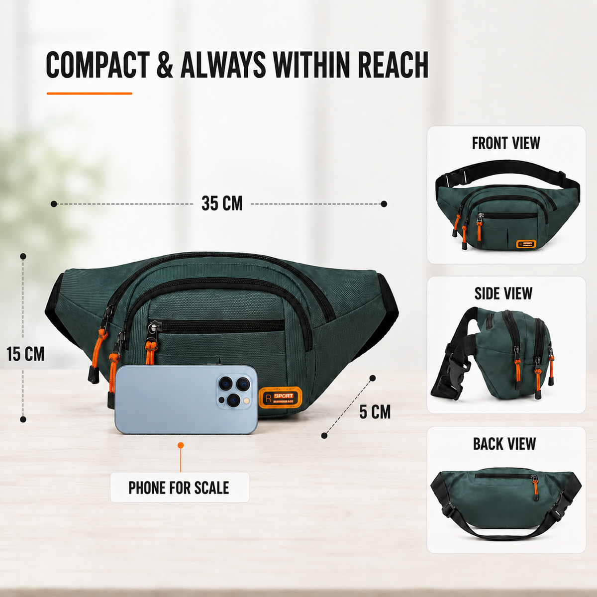 Water Resistant Waist Pack