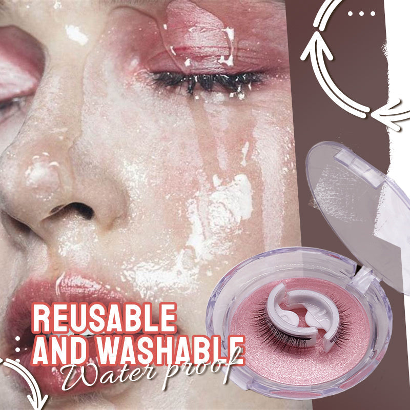 Waterproof and Reusable Self-Adhesive Eyelashes