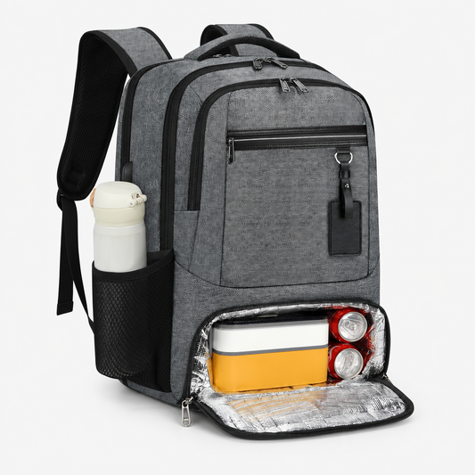 Waterproof Backpack with Laptop Compartment and Insulated Cooler Compartment