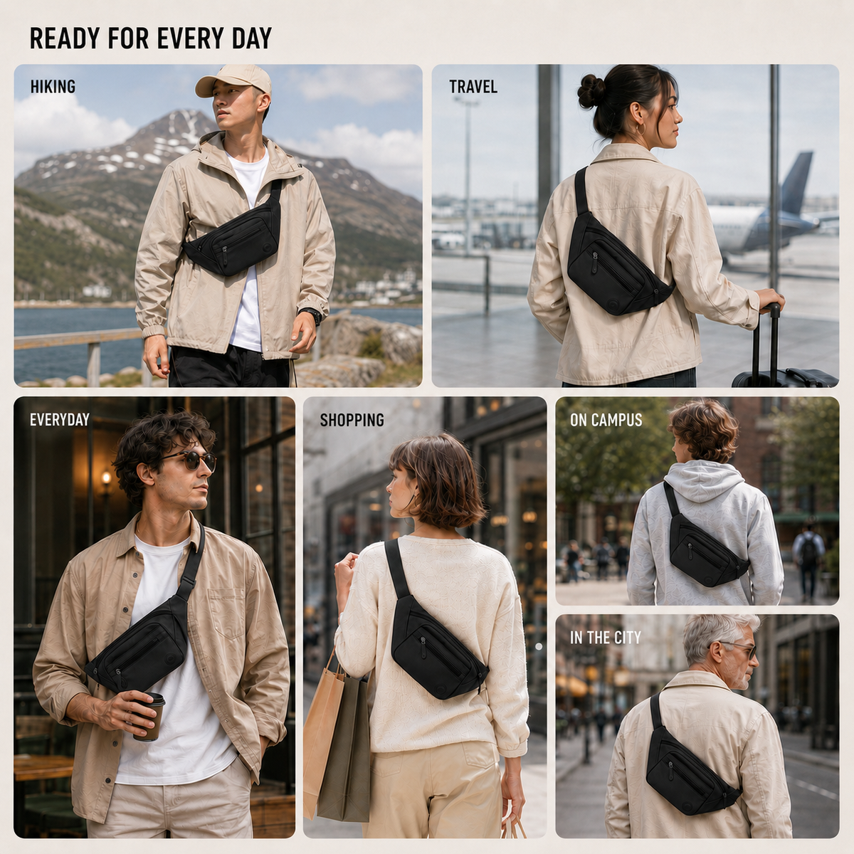 Waterproof Nylon Waist Pack