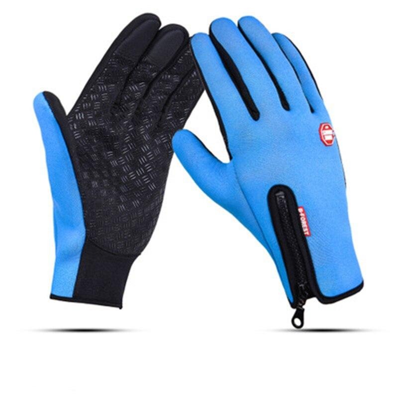 Waterproof Thermal Winter Sports Gloves with Touchscreen Compatibility