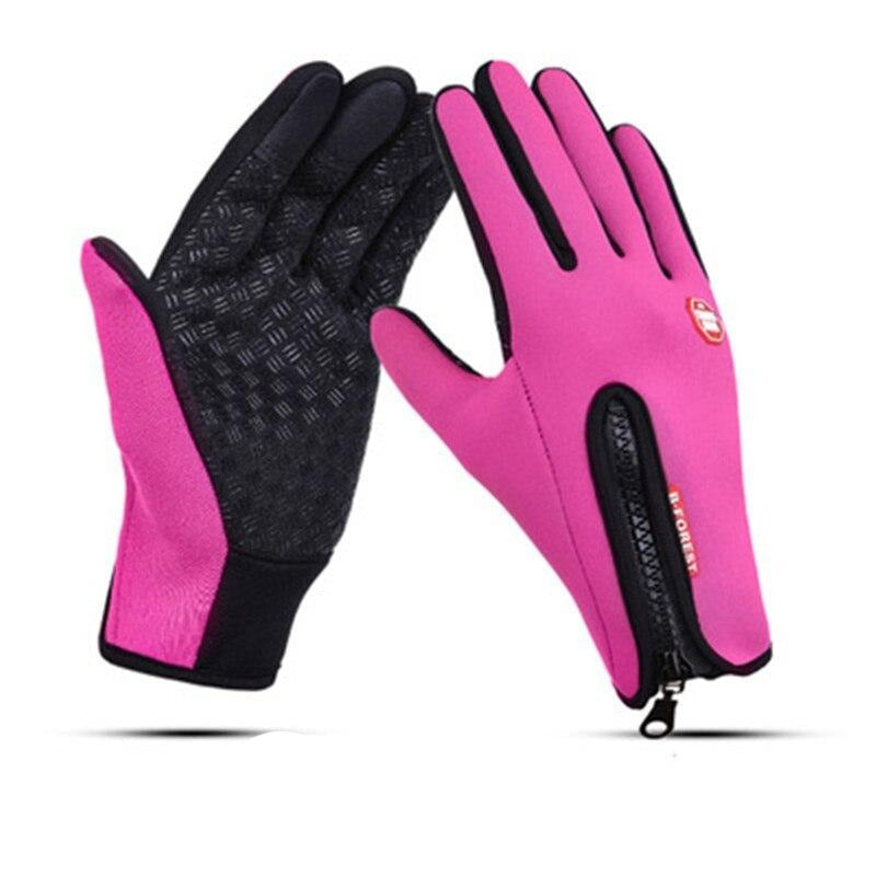 Waterproof Thermal Winter Sports Gloves with Touchscreen Compatibility