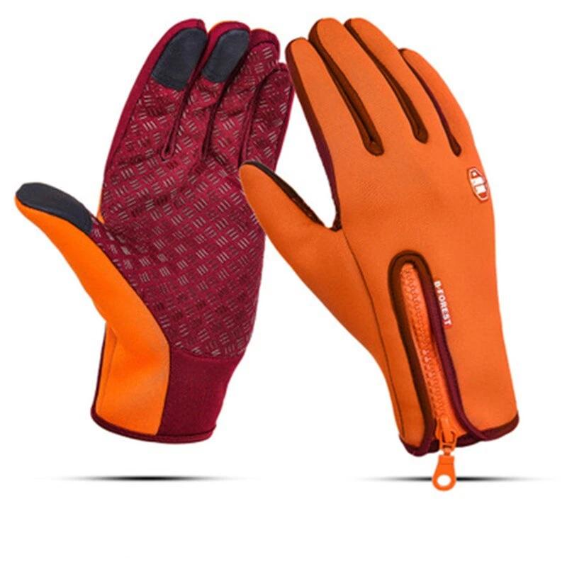 Waterproof Thermal Winter Sports Gloves with Touchscreen Compatibility