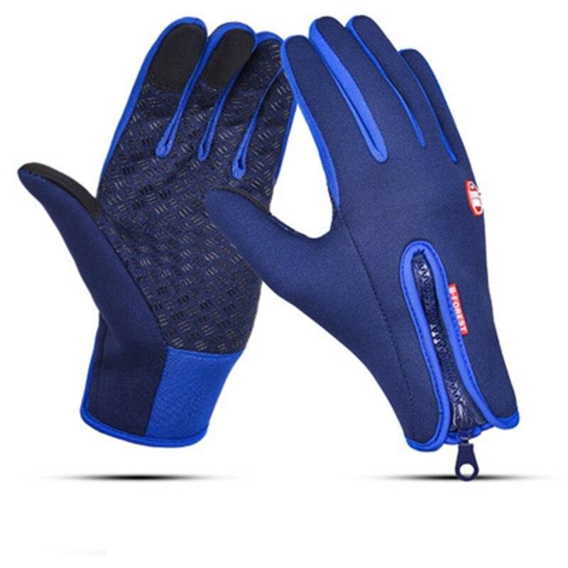 Waterproof Thermal Winter Sports Gloves with Touchscreen Compatibility