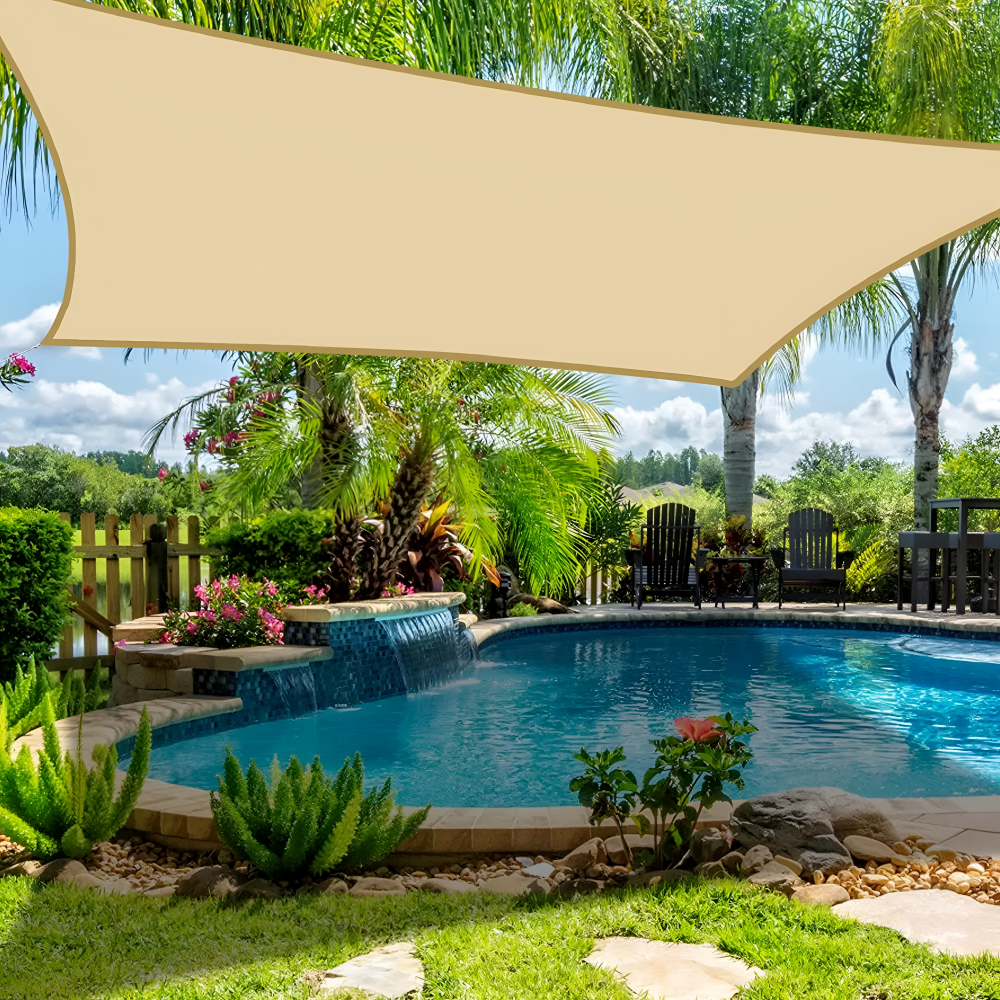 Waterproof UV-Protection Sun Shade Sails for Patio and Balcony