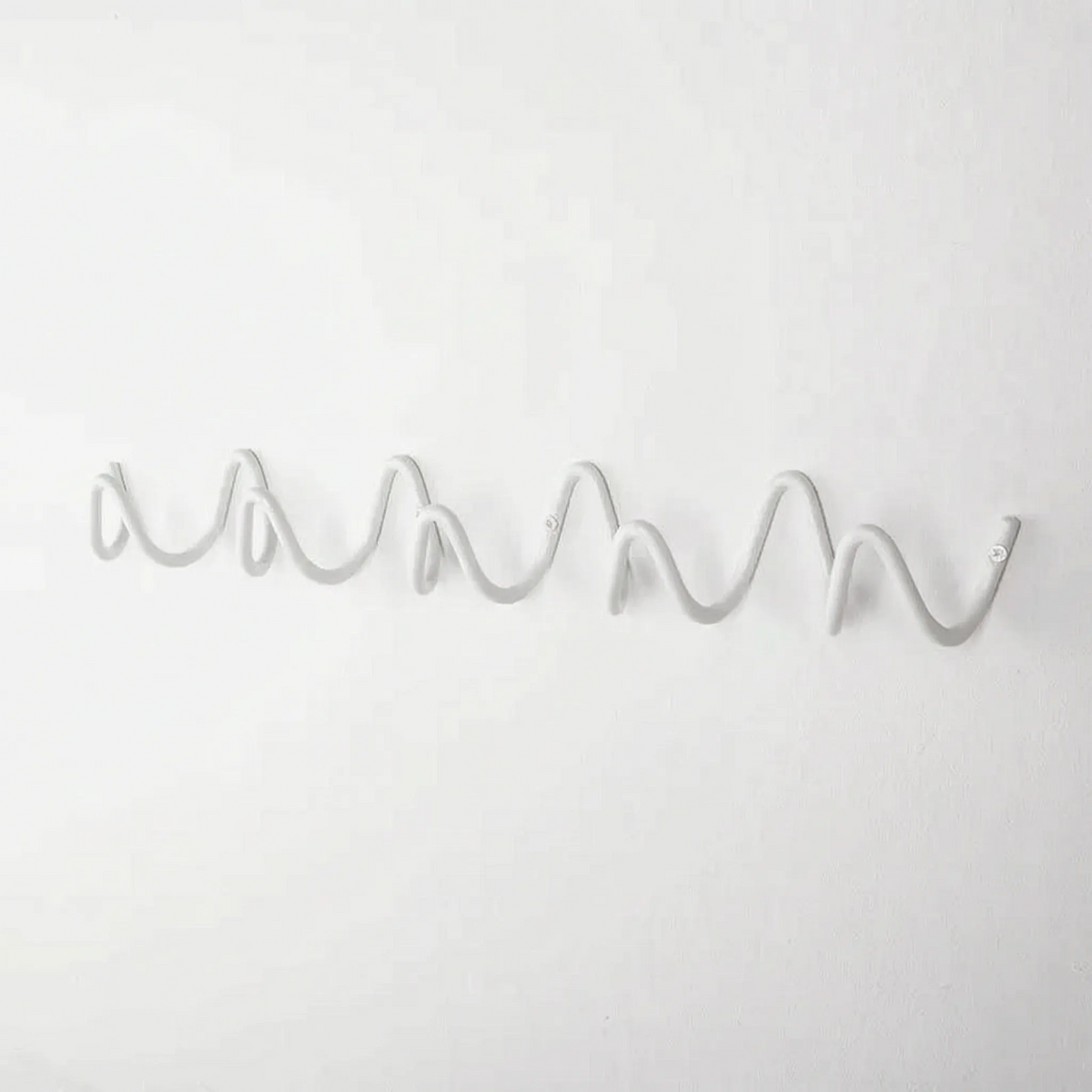 Wave-Shaped Wall Rack