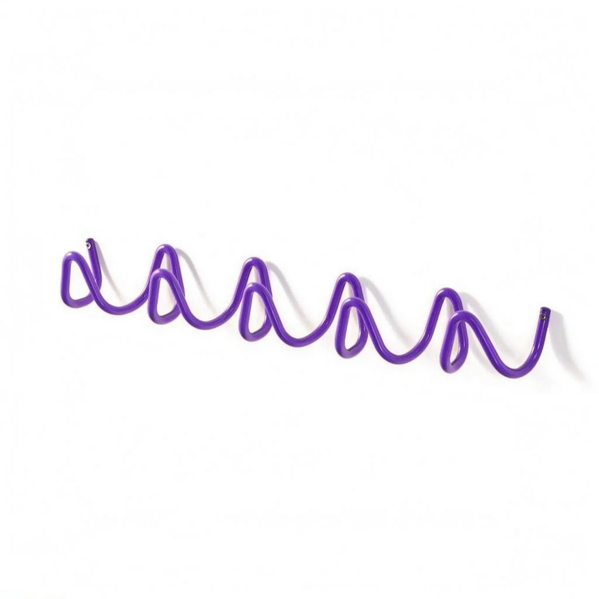 Wave-Shaped Wall Rack